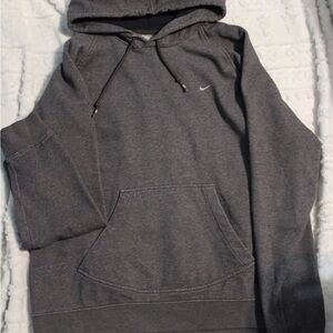 Nike Men's Charcoal Hoodie